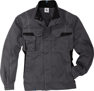 Kübler Arbeitsjacke "Image" Anthrazit / Schwarz