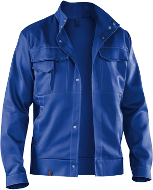 Kübler Arbeitsjacke "Organiq" Kornblumenblau