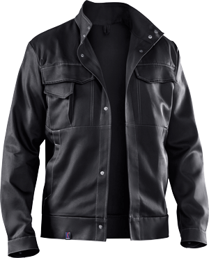 Kübler Arbeitsjacke "Organiq" Schwarz