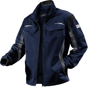 Kübler Arbeitsjacke "Pulsschlag" Dunkelblau / Anthrazit