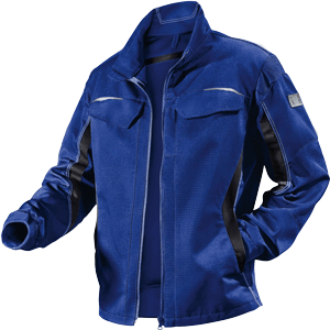 Kübler Arbeitsjacke "Pulsschlag" Kobaltblau / Schwarz