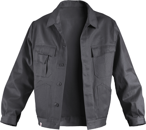 Kübler Arbeitsjacke "Quality" Blousonform Anthrazit