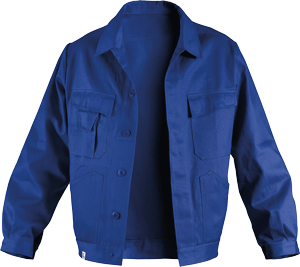 Kübler Arbeitsjacke "Quality" Blousonform Kornblumenblau