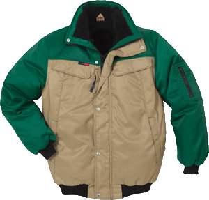 Kansas Pilotjacke Icon Two Khaki / Grün