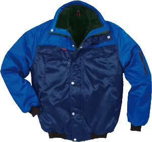 Kansas Pilotjacke Icon Two Marine / Königsblau
