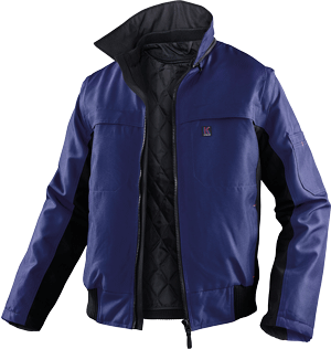 Kübler Pilotjacke "Inno Plus" Marine / Schwarz