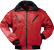 Pilotjacke 4 in 1 Rot