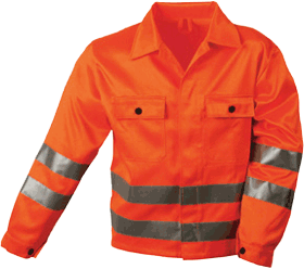 Warnbundjacke Orange