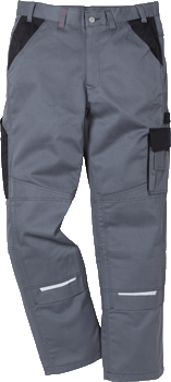 Kansas Arbeitsbundhose "Icon Two" Grau / Schwarz