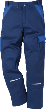 Kansas Arbeitsbundhose "Icon Two" Marine / Königsblau