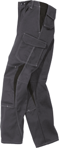Kübler Arbeitsbundhose "Image" New Design Anthrazit / Schwarz