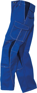 Kübler Arbeitsbundhose "Image" New Design Kornblumenblau / Dunkelblau