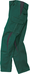 Kübler Arbeitsbundhose "Image" New Design Moosgrün / Anthrazit