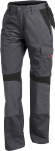 Kübler Abeitsbundhose für Damen "Inno Plus" Anthrazit / Schwarz