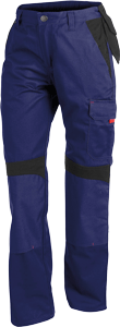 Kübler Abeitsbundhose für Damen "Inno Plus" Marine / Schwarz