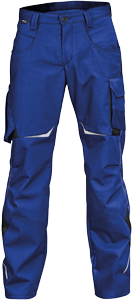 Kübler Arbeitsbundhose "Pulsschlag" Kobaltblau / Schwarz