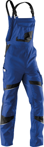 Kübler Arbeitslatzhose "Activiq" Kornblumenblau / Schwarz