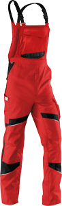 Kübler Arbeitslatzhose "Activiq" Rot / Schwarz