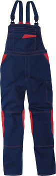 Kübler Arbeitslatzhose "Image" New Design Dunkelblau / Mittelrot