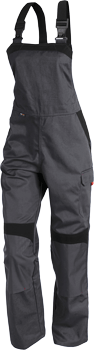 Kübler Abeitslatzhose für Damen "Inno Plus" Anthrazit / Schwarz