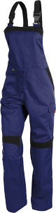 Kübler Abeitslatzhose für Damen "Inno Plus" Marine / Schwarz