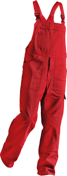 Kübler Arbeitslatzhose "Quality" Mittelrot