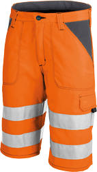 Kübler Warnshorts High Vis Inno Plus Warnorange / Anthrazit