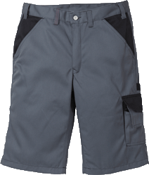 Kansas Arbeitsshorts "Icon Two Luxe" Grau / Schwarz