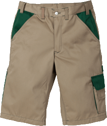 Kansas Arbeitsshorts "Icon Two Luxe" Khaki / Grün