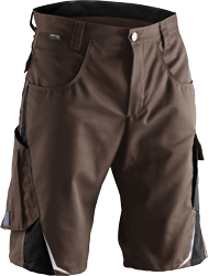 Kübler Arbeitsshorts "Pulsschlag" Braun / Schwarz