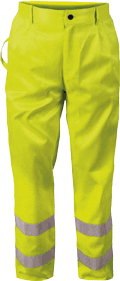 Warnbundhose Gelb