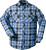Thermohemd Blau-kariert
